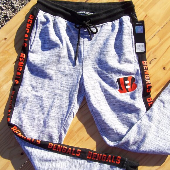 NFL NWT Bengals Joggers Sz L - Picture 2 of 7